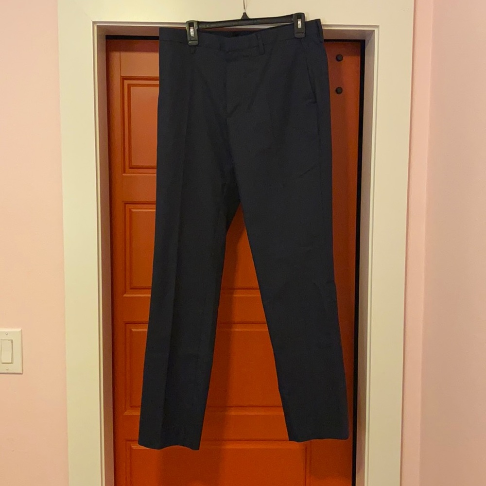 Banana Republic navy slim fit dress pants